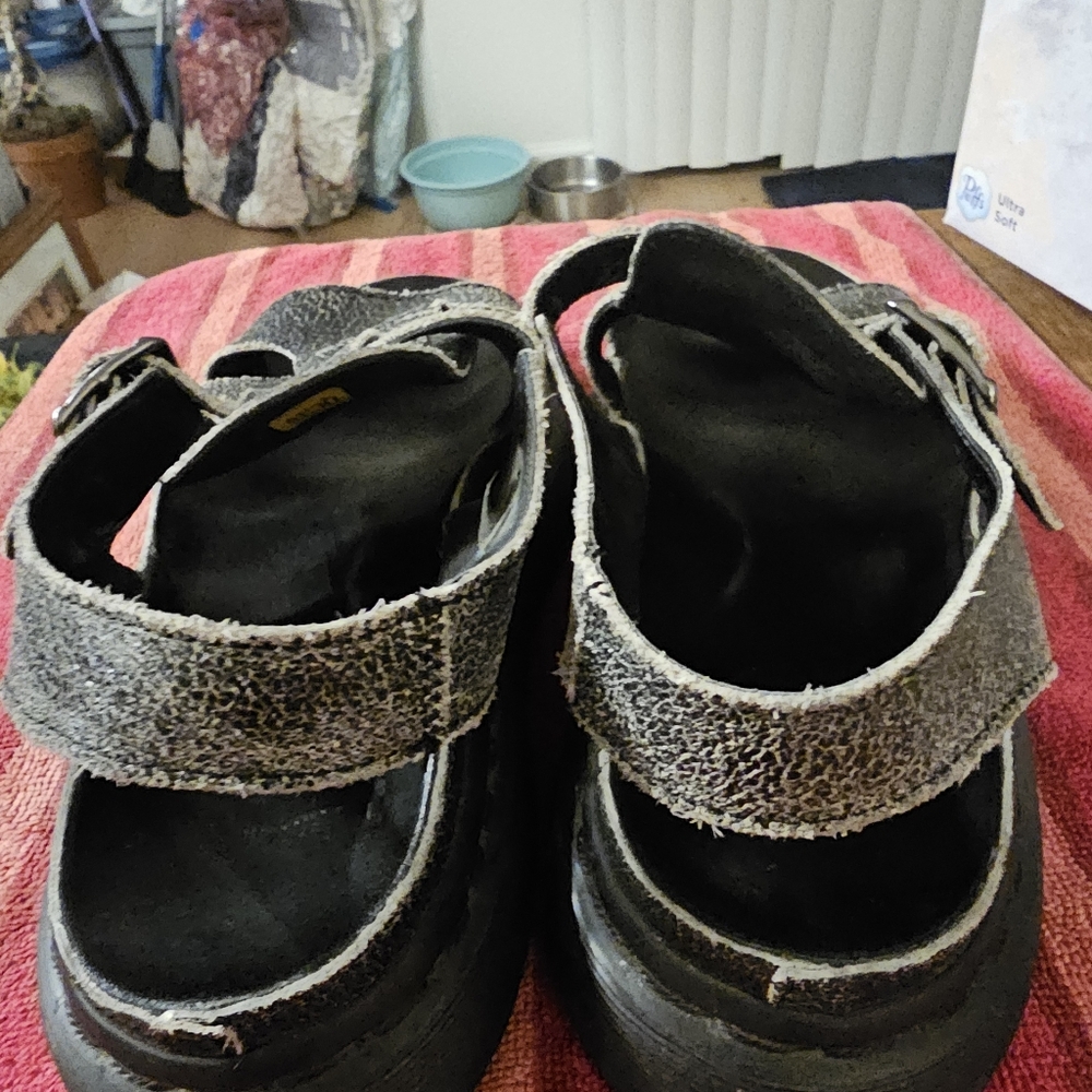 Dr.Marton Black/Gray  Sandals - Picture 2 of 8